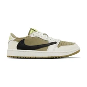 Travis Scott x Air Jordan 1 Low Golf Neutral Olive thumbnail 1