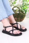 Fort 099-103 Fls Toka Detaylı Parmak Arası Kadın Sandalet thumbnail 1