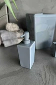 Biga 5 Parça Banyo Seti Gri - 4