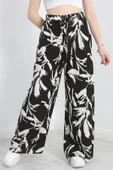 Desenli Dokuma Pantolon Siyahbeyaz3 thumbnail 2