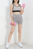 Şort Tayt Gri thumbnail 4