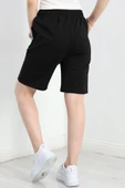 Kompakt 2 İplik Uzun Şort Siyah thumbnail 6