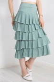 Kat Kat Uzun Etek Mint thumbnail 5