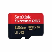 Sandisk 128Gb Extreme Pro UHS I MicroSD Hafıza Kart SDSQXCD-128G-GN6MA - 1