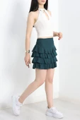 Kat Kat Bürümcük Mini Etek Zümrüt thumbnail 4