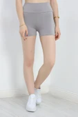 Şort Tayt Gri thumbnail 1