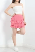 Kat Kat Bürümcük Mini Etek Pembe thumbnail 4