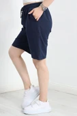 Kompakt 2 İplik Uzun Şort Lacivert thumbnail 1