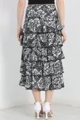 Kat Kat Uzun Etek Siyahindigo thumbnail 6