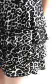 Desenli Kat Kat Mini Etek Siyahtaş thumbnail 7