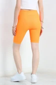 Fitilli Biker Tayt Oranj thumbnail 6