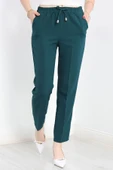 Dabıl Bağcıklı Pantolon Zümrüt thumbnail 1