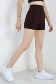 Şort Tayt Mürdüm1 thumbnail 5