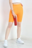 Fitilli Biker Tayt Oranj thumbnail 3