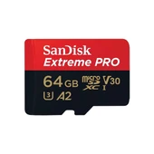 Sandisk 64Gb Extreme Pro UHS I MicroSD Hafıza Kart SDSQXCU-064G-GN6MA - 1