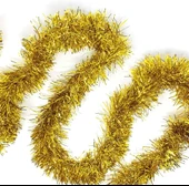 Nessiworld  Parti İçin Mega Kalın Sim Süs 2 Metre Uzunluk 10 cm Genişlik Altın İthal thumbnail 3