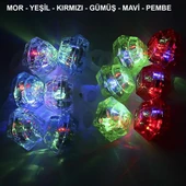 Nessiworld  Kristal LED Parti Yüzük Seti (6'lı) - 1