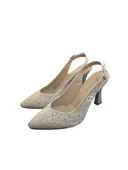 Solmaz Damla Çapraz Bağlı Taşlı Topuklu Ayakkabı thumbnail 4