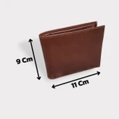 Hakiki Deri Erkek Bozuk Para Gözlü Taba Cüzdan gvn-0130 - 6