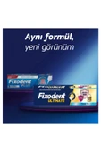 Fixodent Ultimate Ferah Tat Diş Protezi Yapıştırıcı Krem 40G - 3