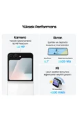 Galaxy Z Flip7 FE 256 GB Siyah Cep Telefonu thumbnail 5