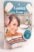 Derma Banyo KREP LASTİKLİ KESE - 2