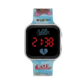 Miniflak LOL Surprise! Lisanslı LOL8003 Turkuaz Square Led Çocuk Saati thumbnail 1