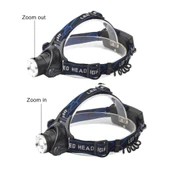 Orjinal 800 Lümen Tx6 Şarjlı Zoomlu Kafa Feneri Wt-120 - 4