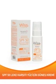 Wiss Plus Leke Karşıtı Yüz Güneş Kremi B3 Antidark Spot Spf 50 50 Ml - 1
