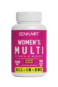 senkavit Women's (Kadın) Multivitamin Ve Multimineral İçeren 180 Tablet thumbnail 2
