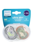 Philips Avent Ultra Air Emzik 6-18 Ay 2'li Erkek Scf085/60 - 2