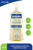 Biobaby Atocare Atpoi Eğilimli Ciltler İçin Temizleyici Duş Yağı 500 Ml Seramid Prebiyotik Omega 3 - 6 Yulaf - 1
