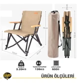 Freedom Katlanabilir Alüminyum Kamp Sandalyesi thumbnail 4