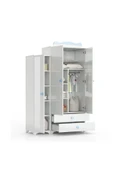 Afilli Bby 950 Büyüyebilen 3 Kapılı Bebek Odası Takımı Mavi - 4