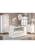 Afilli Bby 970 2 Kapılı Bebek Odası Takımı Beyaz Yeni - 1