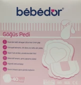 BEBEDOR GÖĞÜS PEDİ 40LI ULTRA İNCE 1MM - 2