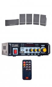 MAGICVOICE ANFİ +PHİLİPS 5Lİ HOPARLÖR SET - 1