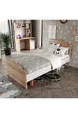 Afilli Ildır Çocuk Odası Takımı Tamamı Mdf Flora Beyaz Aynalı - 4
