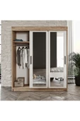 Afilli Ildır Çocuk Odası Takımı Tamamı Mdf Flora Beyaz Aynalı - 8