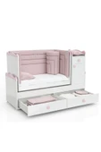 Afilli Bby 950 Büyüyebilen 3 Kapılı Bebek Odası Takımı Pembe - 7