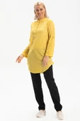 Akasya Şile Bezi Yazlık Tunik Sarı Sarı L Sarı thumbnail 1