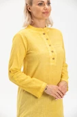 Akasya Şile Bezi Yazlık Tunik Sarı Sarı M Sarı thumbnail 3