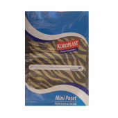 LEOPAR Baskılı ekonomik ORTA BoY HIŞIR POŞET 26x38cm (100 adet) - 1