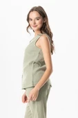Kolsuz Melis Yazlık Müslin Bluz Zeytin Yeşili Zytnysl XL Zeytin Yeşili thumbnail 3