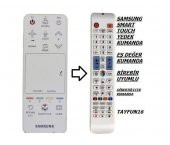 SAMSUNG AKILLI KUMANDA AA59-00775A BEYAZ AA59-00774A - YEDEK KUMANDASI - 1