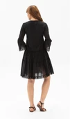 Şeyma Vual Kısa Yazlık Elbise Siyah Syh L Siyah thumbnail 2