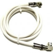 Tayfun 25 CM Rg6 U6 Bakır Anten Kablosu Hazır Sıkmalı Konnektör - 1
