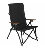 Royal Katlanabilir Alüminyum Kamp Sandalyesi-Siyah thumbnail 1
