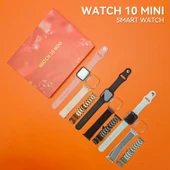 Watch 10 Mini iOS Android Uyumlu Akıllı Saat (Valentine Edition) thumbnail 2