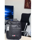 Monalisa Home Erkek Lüks Siyah Renk  Küçük Boy Bol Bölmeli El Çantası thumbnail 1